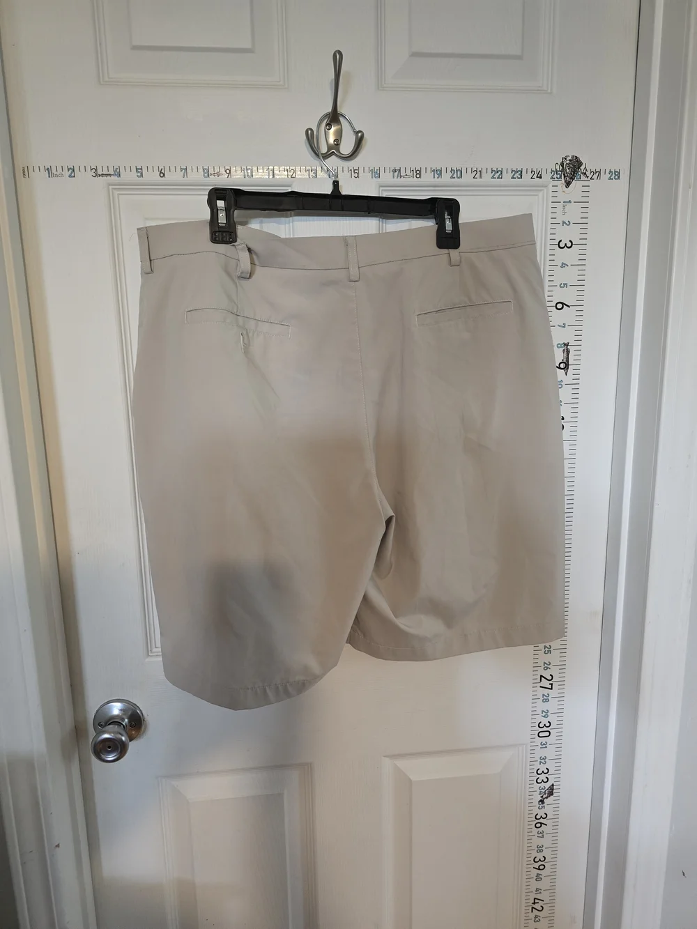 PGA Tour Men’s Flat-Front Khaki Shorts